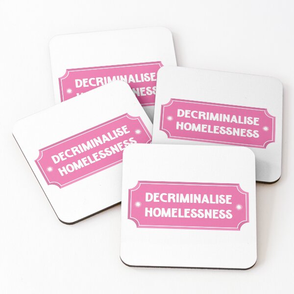 Item preview, Decriminalise Homelessness - Housing For All designed and sold by Picket Club.