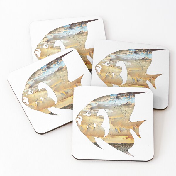 Item preview, Cloudy Sky Calm Water Fish designed and sold by damonasplace.