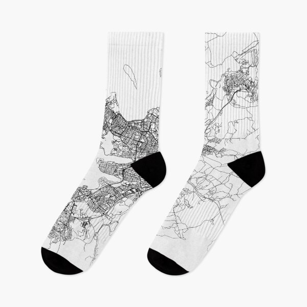 Item preview, Reykjavik White Map designed and sold by multiplicitymap.