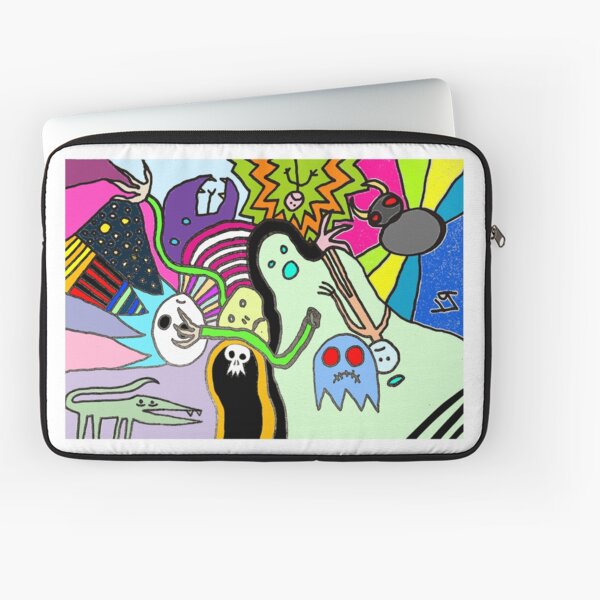 "In My Brain" by Richard F. Yates Laptop Sleeve