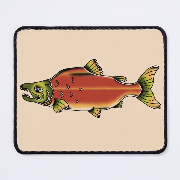 Item preview, American Traditional Salmon designed and sold by marenara.