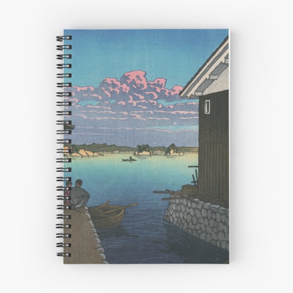 Item preview, Kawase Hasui  HIZEN YOBUKO MORNING (1948) designed and sold by TeeARTHY.