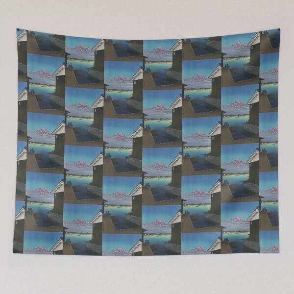 Item preview, Kawase Hasui  HIZEN YOBUKO MORNING (1948) designed and sold by TeeARTHY.