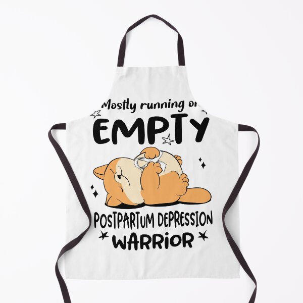 Item preview, Mostly running on Empty Postpartum Depression Warrior designed and sold by ElizabethS809.