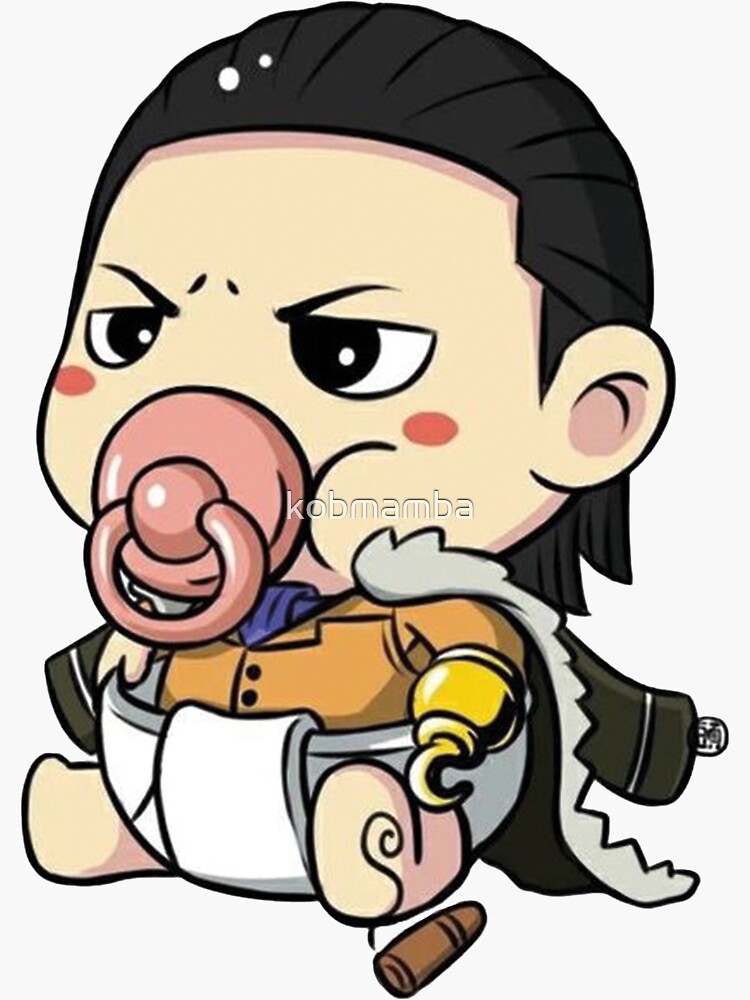 "One Piece Crocodile Baby" Sticker for Sale by kobmamba Redbubble