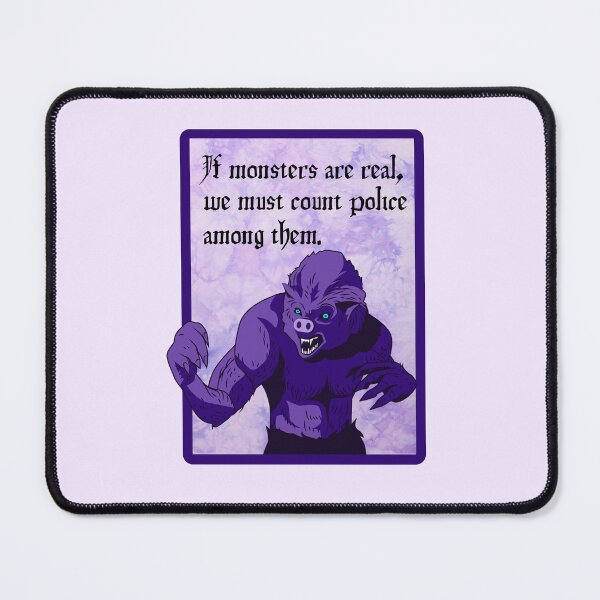 Item preview, If monsters are real we must count police among them designed and sold by Planetary-Disco.