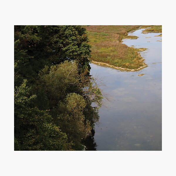 Item preview, A Wall of Trees Over a Beautiful River designed and sold by RoseyElisabeth.