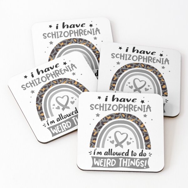 Item preview, Schizophrenia Awareness - I have Schizophrenia i am allowed to do Weird Things! designed and sold by KirstybShop.