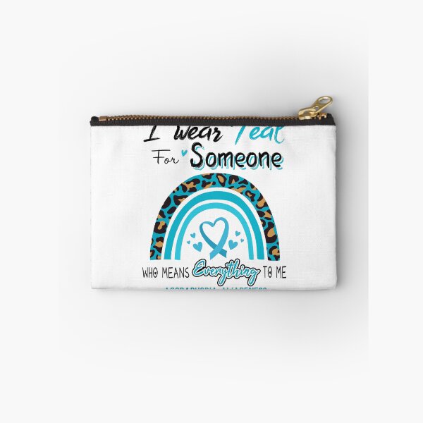 Item preview, Agoraphobia Awareness I Wear Teal for Someone Who Means Everything To Me designed and sold by GennieShop.