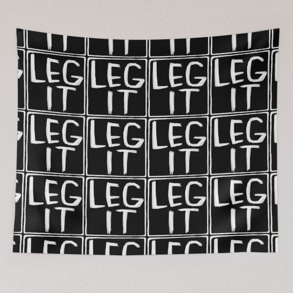 Item preview, Legit, Idiom, Irish Slang, Leg It designed and sold by badlydrawnbabe.