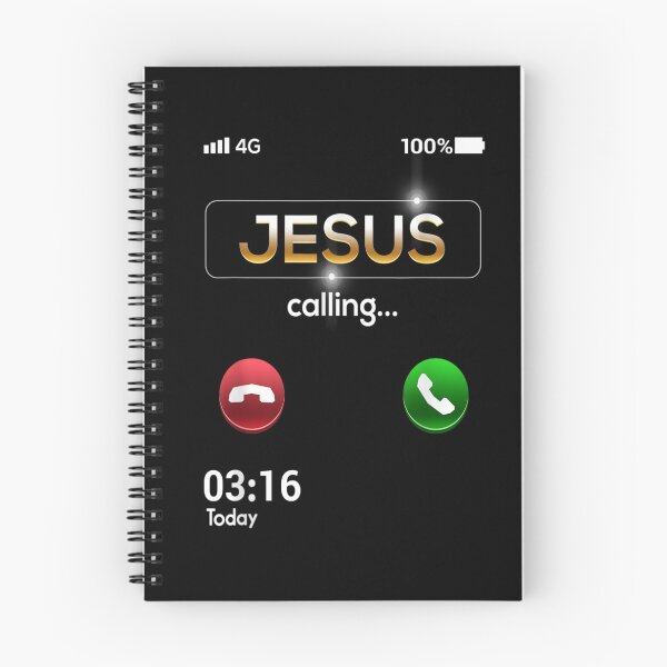 Item preview, Jesus Is Calling Funny Cell Phone Call Jesus Christian  designed and sold by EdwardBurns7.