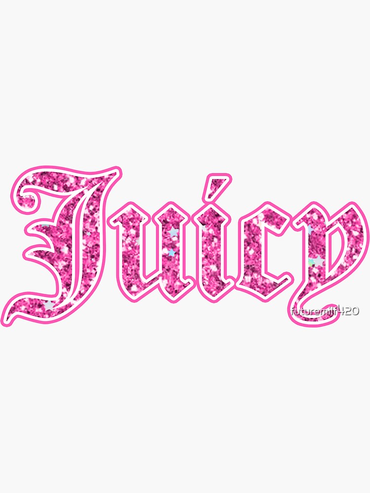 Juicy Couture Collection Sticker Pack