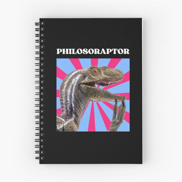 Aperçu de l'œuvre Philosoraptor Drôle Philosophe Velociraptor Viral Meme créée et vendue par appareltolove.