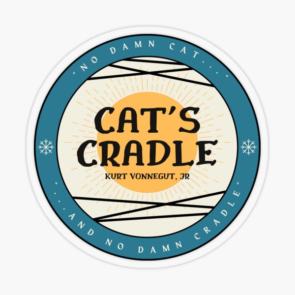 Item preview, Cat's Cradle - Kurt Vonnegut Jr - Book Literature Simple Minimal Aesthetic designed and sold by weboftigers.