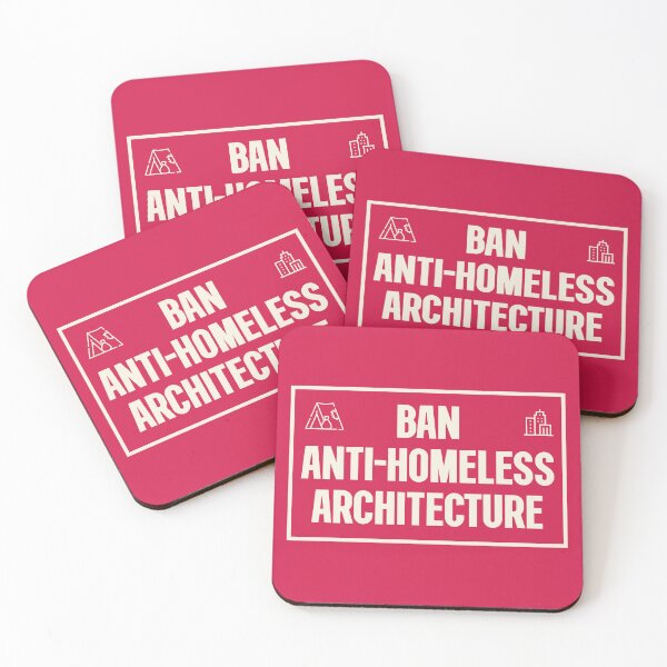 Item preview, Ban Anti Homeless Architecture designed and sold by Picket Club.