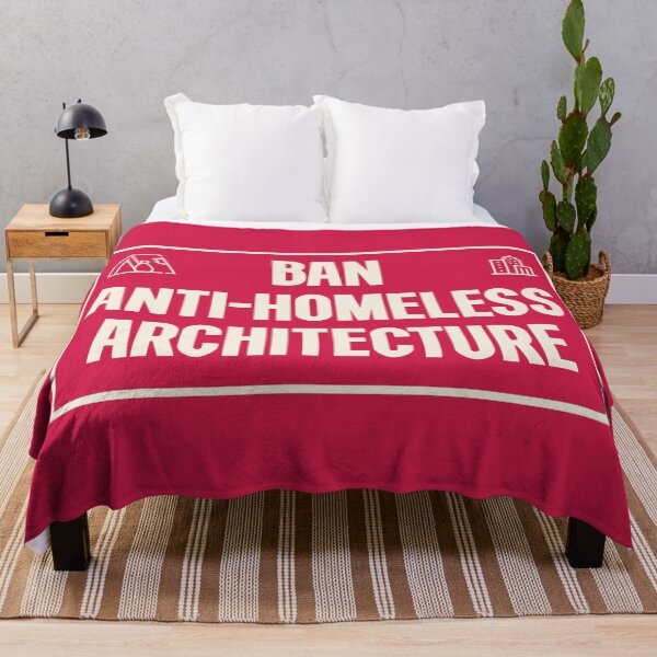 Item preview, Ban Anti Homeless Architecture designed and sold by Picket Club.