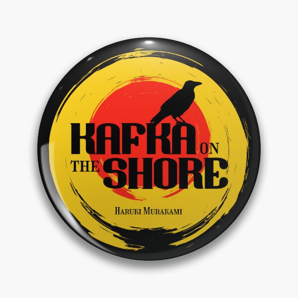 Item preview, Kafka on the Shore - Haruki Murakami Book Literature Simple Minimal Aesthetic designed and sold by weboftigers.