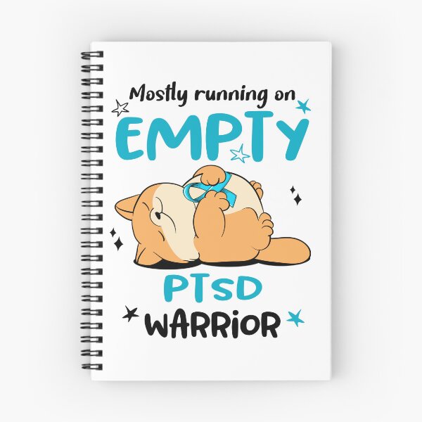 Item preview, Mostly running on Empty PTSD Warrior designed and sold by ElizabethS809.