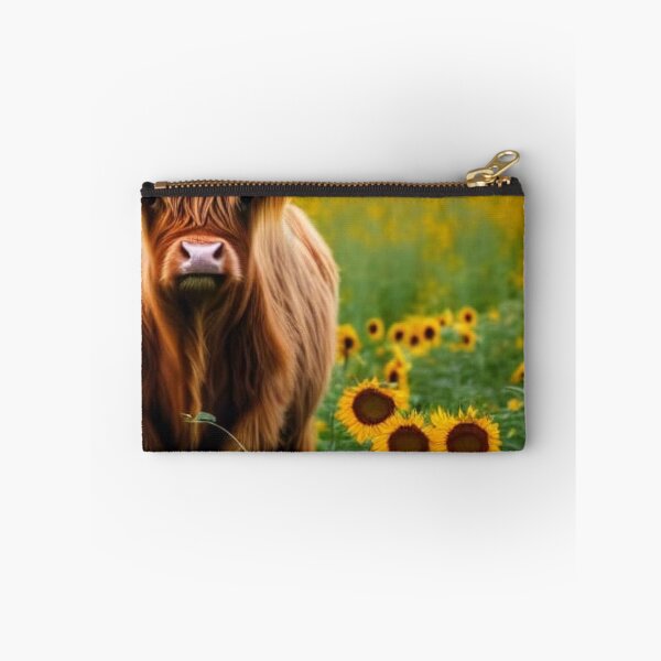 Item preview, Highland Cow in the Sunflowers designed and sold by Ashley Gagnon.