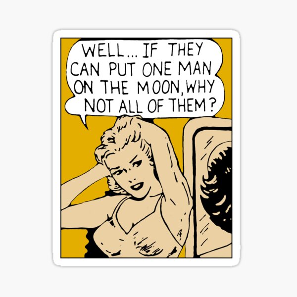 Item preview, Comic Feminist Print designed and sold by caxcma.