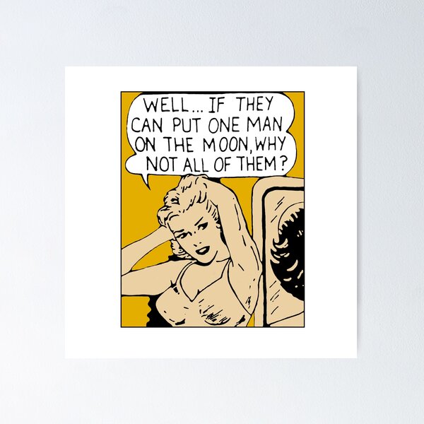 Item preview, Comic Feminist Print designed and sold by caxcma.