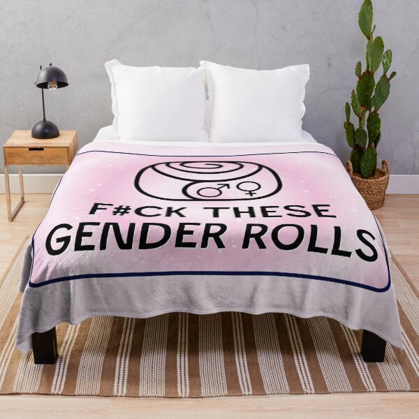 Item preview, Fuck Gender Rolls - Gender Roles designed and sold by Picket Club.
