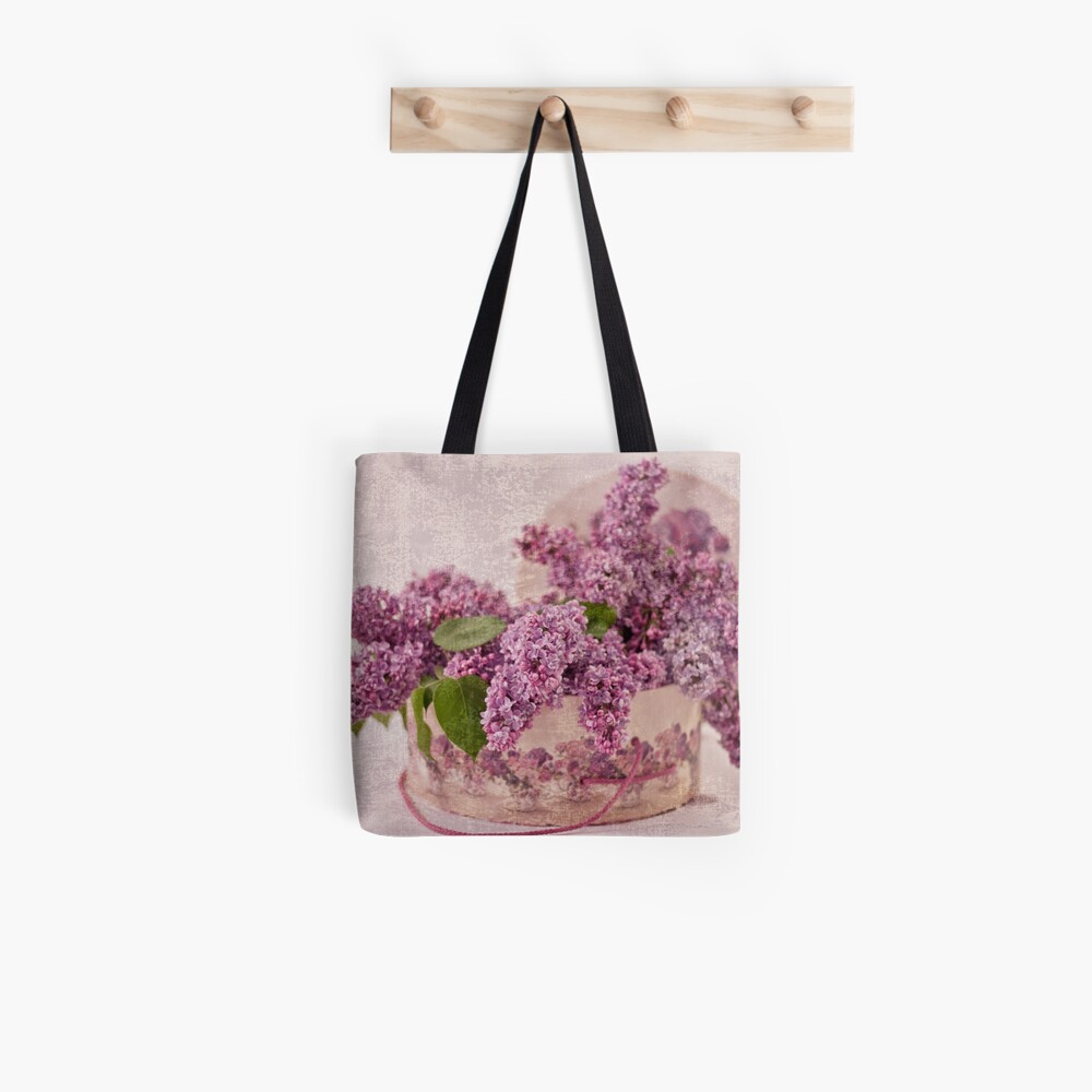 small lilac bag