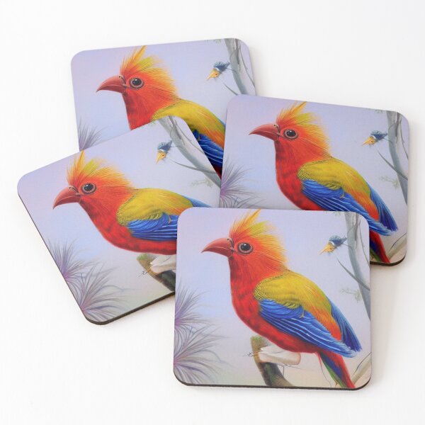 Item preview, Exotic Birds 01 designed and sold by UncannyCanvas.