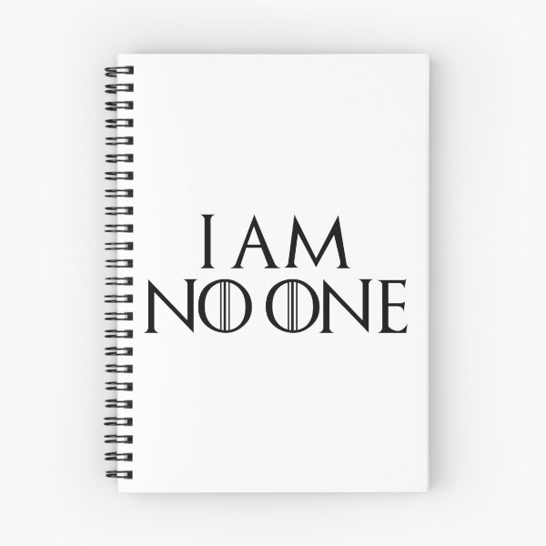 Item preview, I Am No One designed and sold by Soronelite.