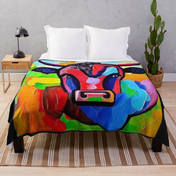 Item preview, Painterly Cow designed and sold by Ashley Gagnon.