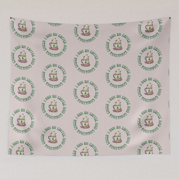 Item preview, Love for Coffee and Christmas.  designed and sold by ninjapineapple.