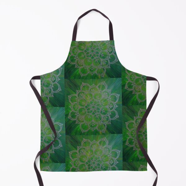 Item preview, HEALING MANDALA ~ SACRED GEOMETRY FOR THE SOUL ~ GREEN designed and sold by Ann Chatfield.