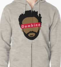 Kindisch Gambino Zeichen Hoodie mit Reißverschluss