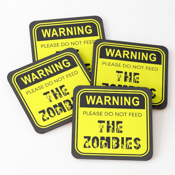 Item preview, Funny zombie sayings warning designed and sold by cutenevil.