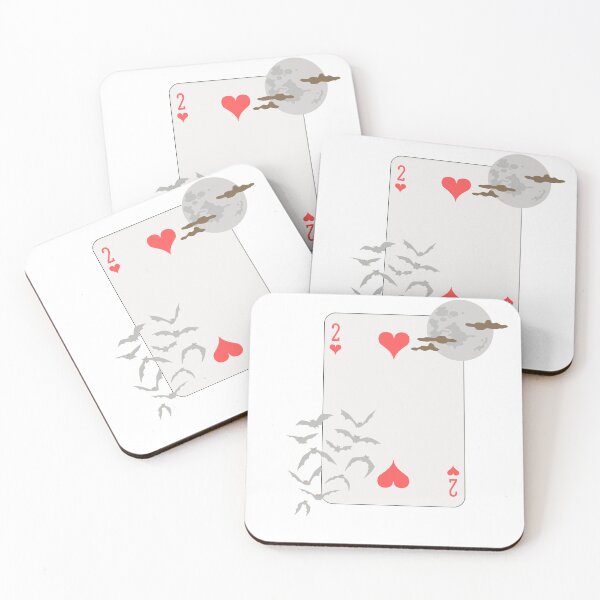 Item preview, Two of Hearts Playing Easy Halloween  designed and sold by Echo Aesthetics.