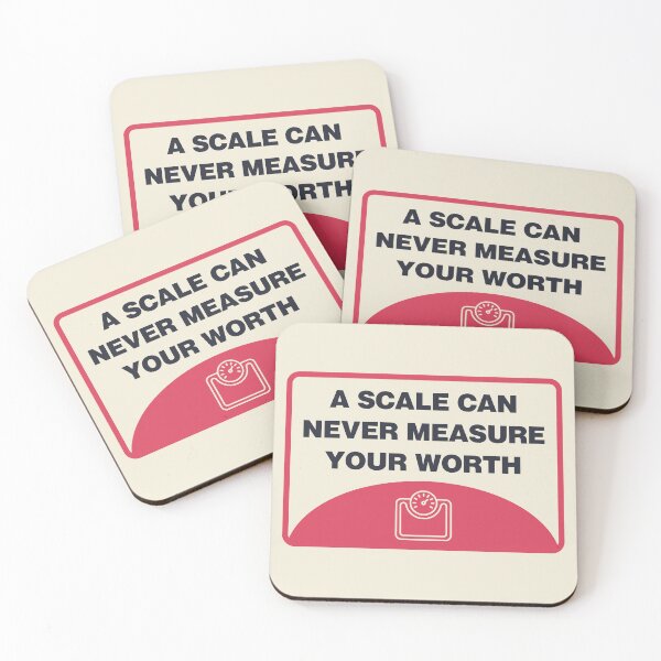 Item preview, A Scale Can Never Measure Your Worth - Body Positivity designed and sold by Picket Club.