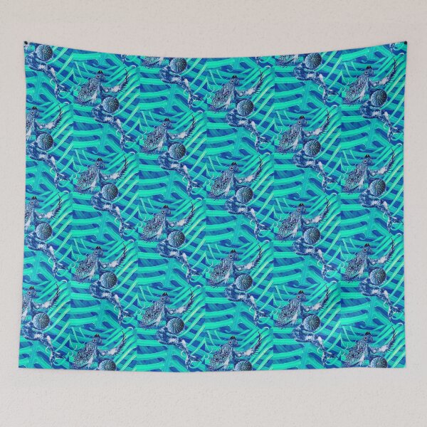 Item preview, Fish Fern Mermaid designed and sold by Anne-Maree Hunter.