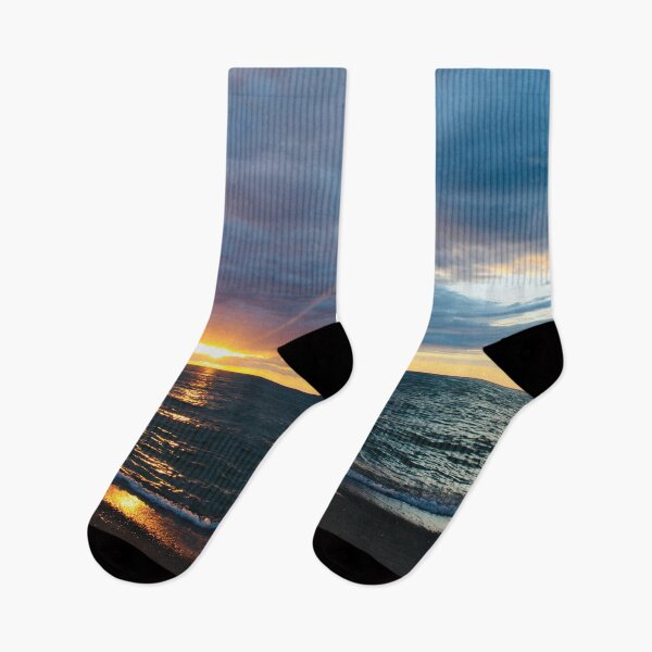 Item preview, Sunset Light Rays Over Water designed and sold by RoseyElisabeth.