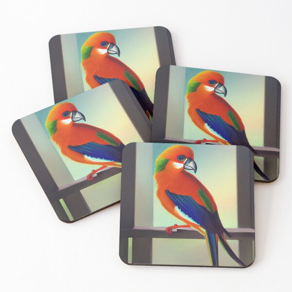 Item preview, Exotic Birds 06 designed and sold by UncannyCanvas.