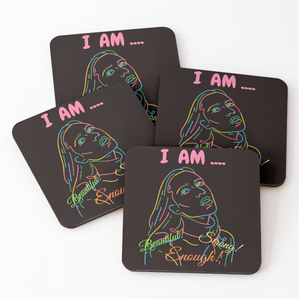 Item preview, I AM...Beautiful! Strong! Enough! (Looking Up) designed and sold by SunMoonBeyond.