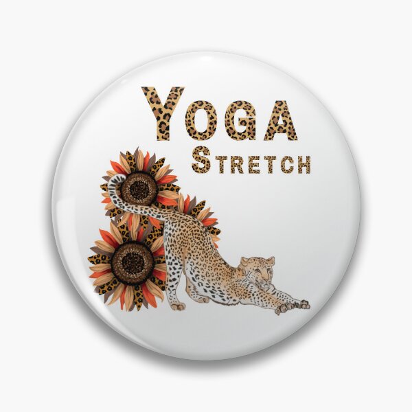 Item preview, Yoga Leopard Stretch designed and sold by Tracey  Bartlett.
