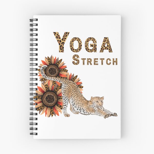 Item preview, Yoga Leopard Stretch designed and sold by Tracey  Bartlett.