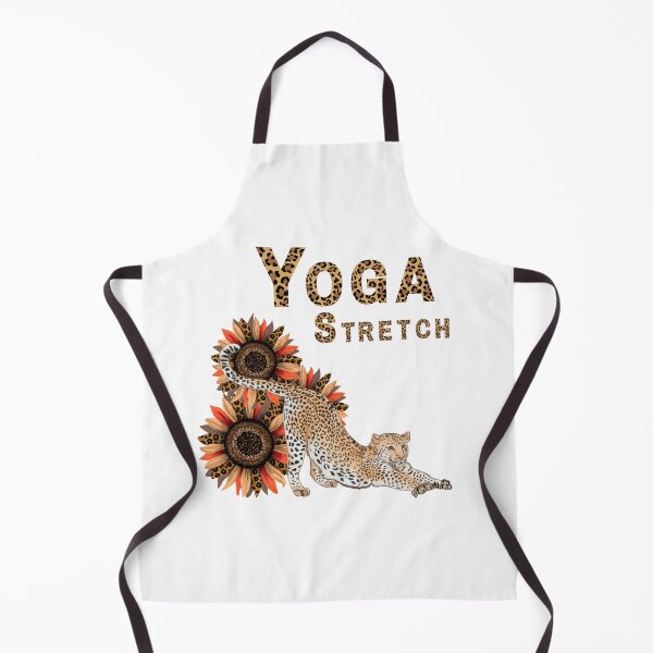 Item preview, Yoga Leopard Stretch designed and sold by Tracey Bartlett.