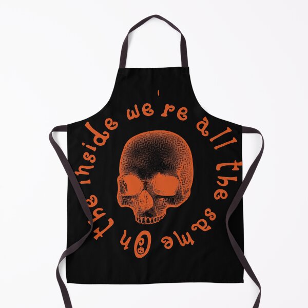 Item preview, On the inside we are all the same - Orange Skull designed and sold by SalxSal.