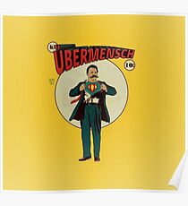 Friedrich Nietzsche - Übermensch Poster