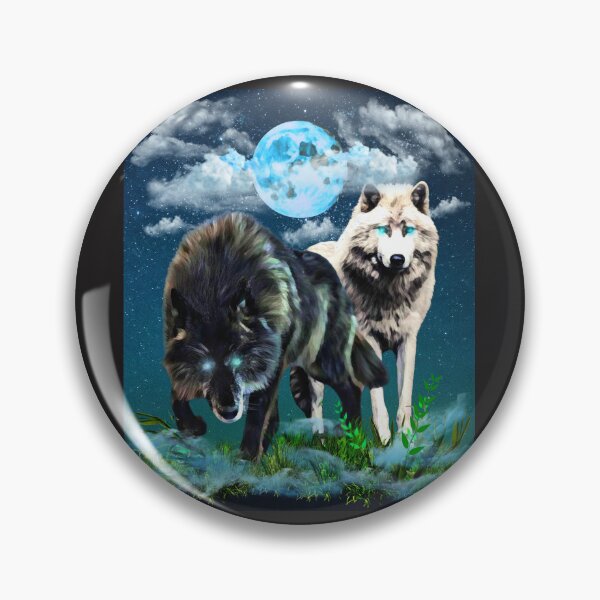 Item preview, Wolf Moon Night designed and sold by Tripp Art Studio.