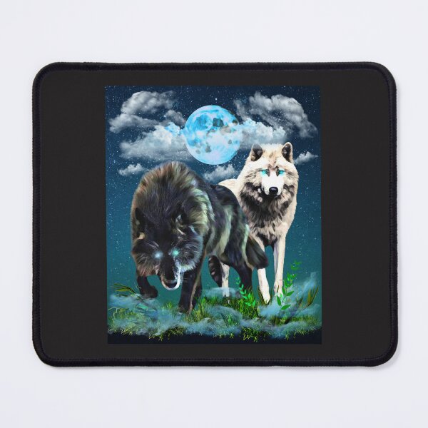 Item preview, Wolf Moon Night designed and sold by Tripp Art Studio.