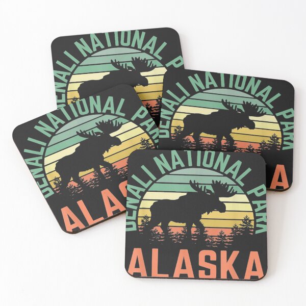 Item preview, Denali National Park Alaska Moose Hiking designed and sold by nrackpenra.