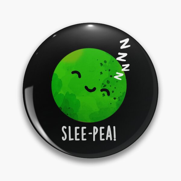 Item preview, Slee-pea Sleeping Funny Pea Puns (Dark BG) designed and sold by punnybone.