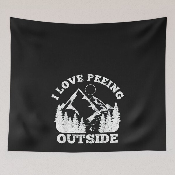 Item preview, I Love Peeing Outside designed and sold by nrackpenra.